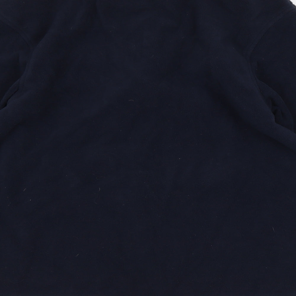 Regatta Mens Blue  Polyester Full Zip Sweatshirt Size M