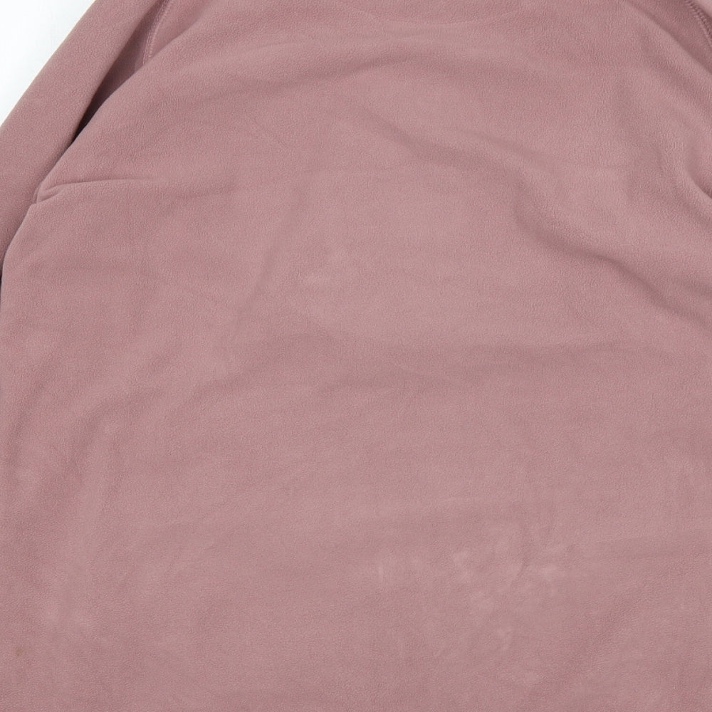 Craghoppers Womens Pink  Polyester Full Zip Sweatshirt Size 14