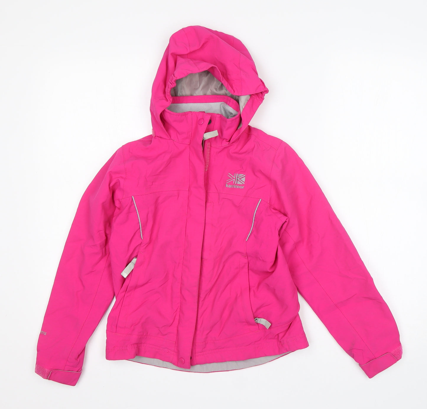Karrimor  Girls Pink   Rain Coat Coat Size 7-8 Years
