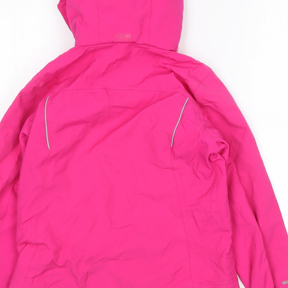 Karrimor  Girls Pink   Rain Coat Coat Size 7-8 Years