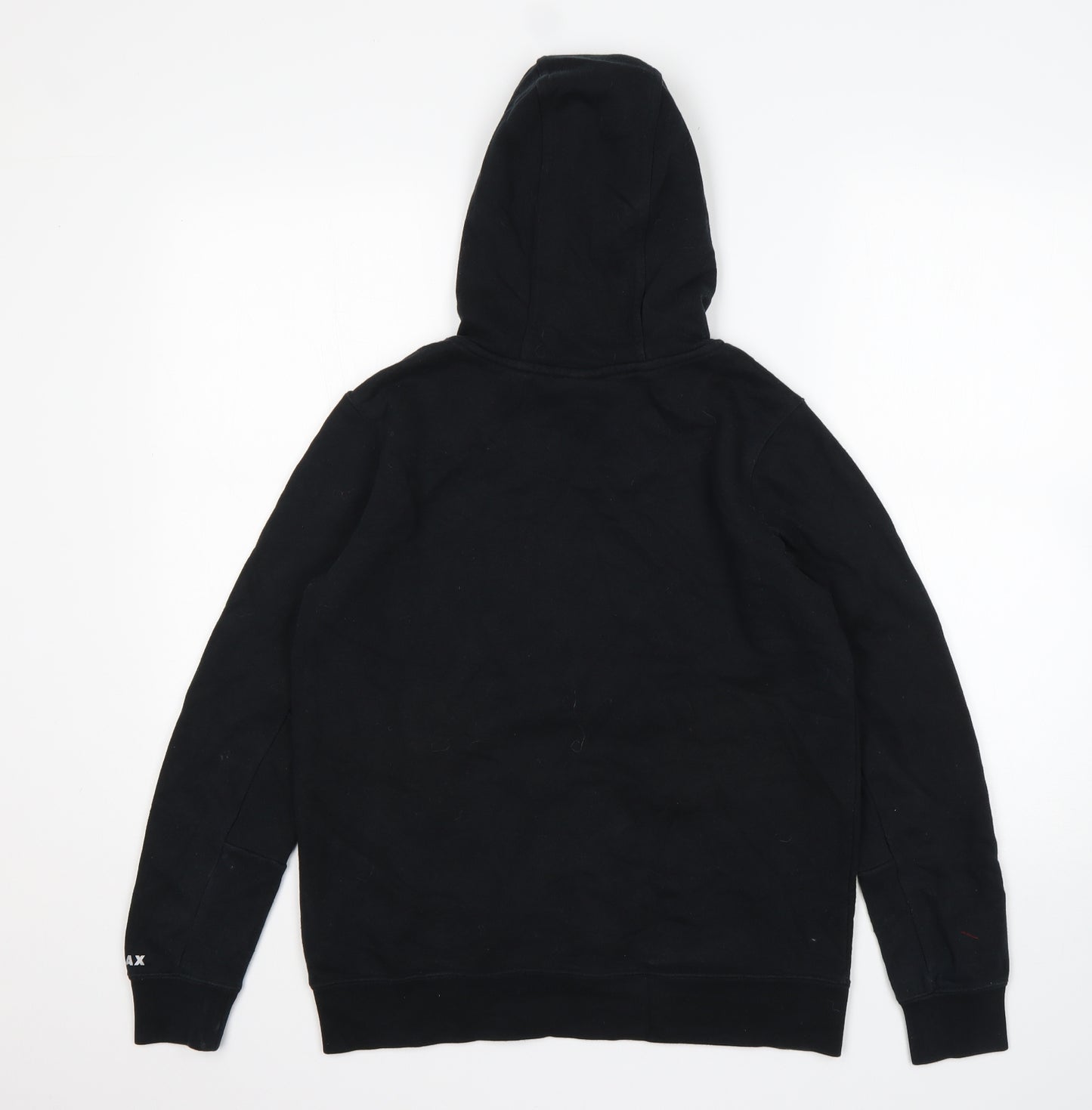 Nike Boys Black  Cotton Pullover Hoodie Size 14 Years