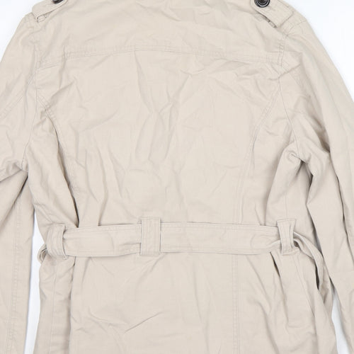 Papaya Womens Beige   Pea Coat Coat Size 18