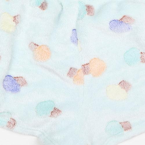 Preworn Womens Blue Spotted Cotton Mom Shorts Size 2XL  Regular  - Cupcake Print Pyjama Pants