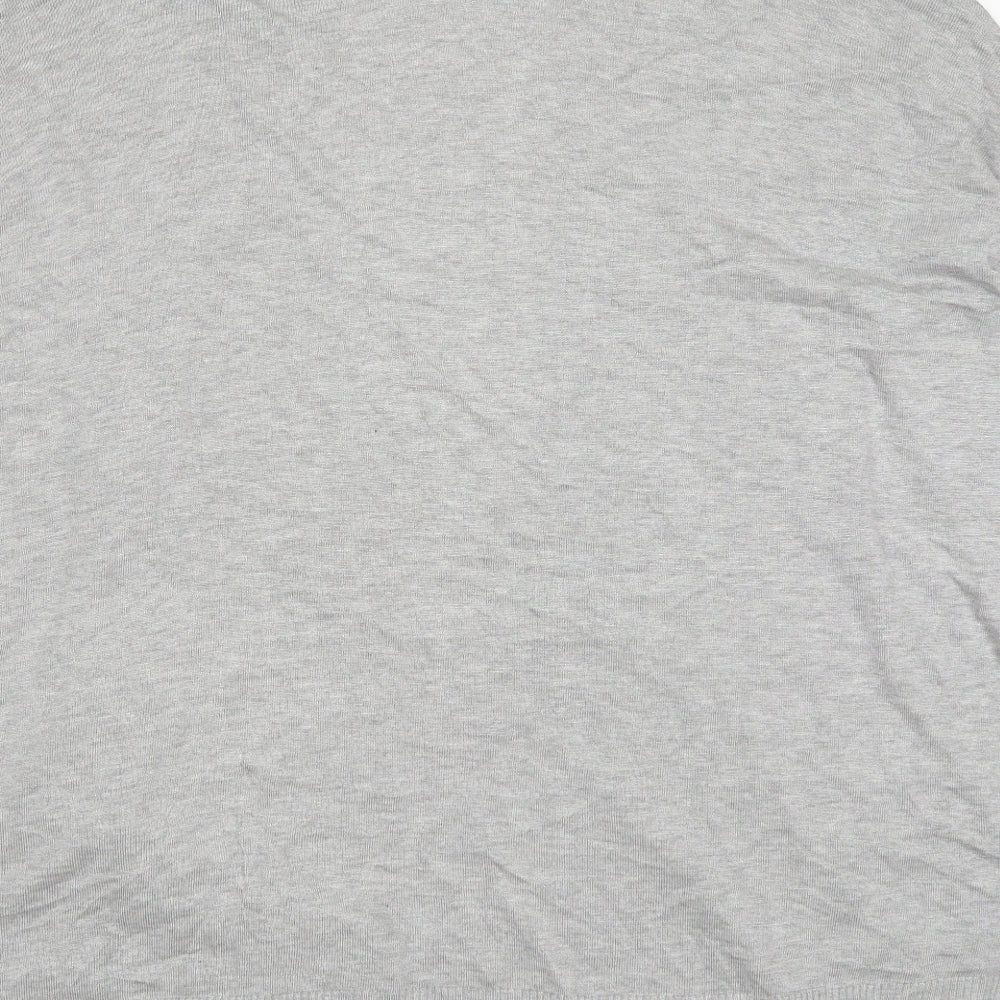 Primark Womens Grey V-Neck  Viscose Cardigan Jumper Size 20
