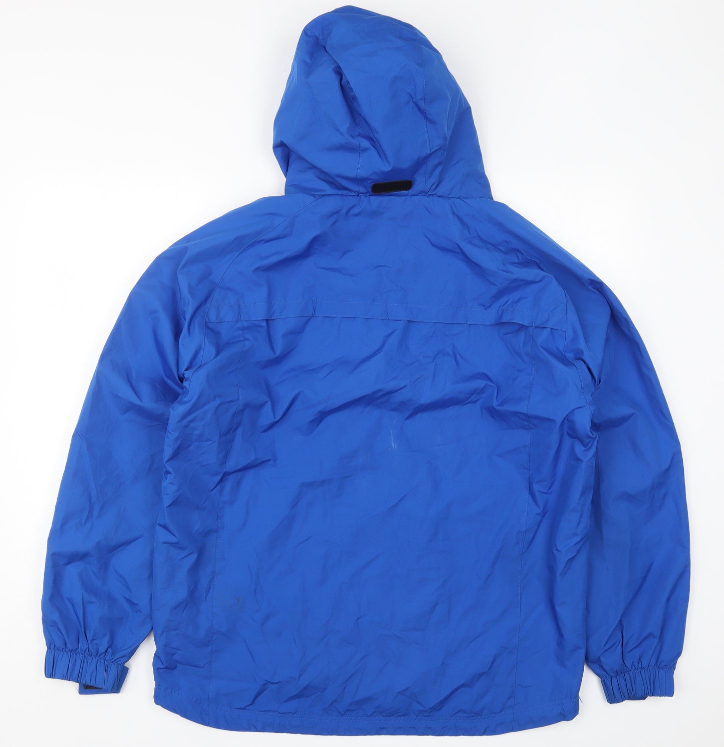 Avec Mens Blue   Jacket  Size L  Zip - Cramlington Town FC