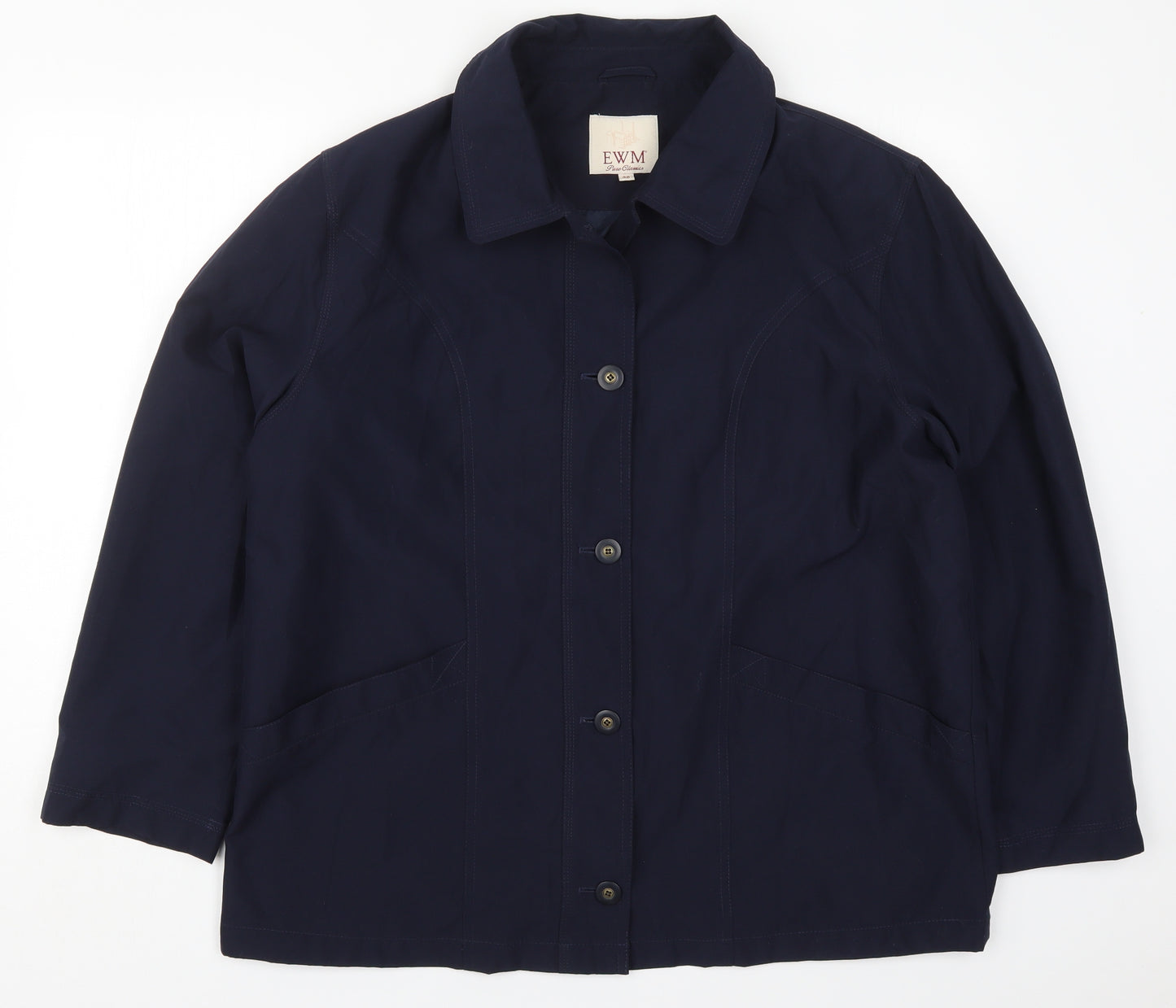 EWM Womens Blue   Jacket  Size 20  Button