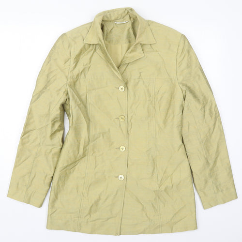 George Womens Green   Jacket  Size 12  Button