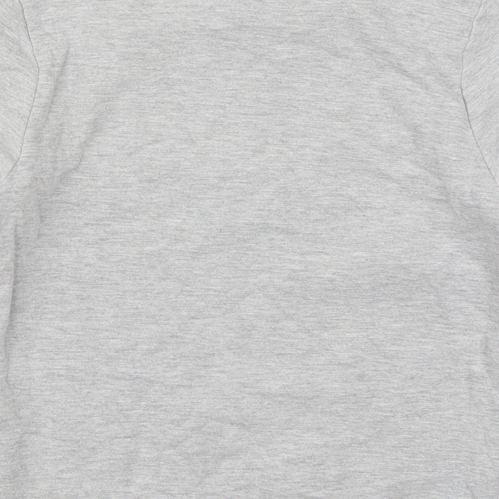 Blue Zoo Boys Grey  Cotton Pullover Sweatshirt Size 8-9 Years  Pullover - Robot Dinosaur