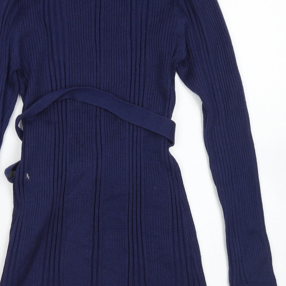 Atmosphere Womens Blue   Acrylic Cardigan Jumper Size 16