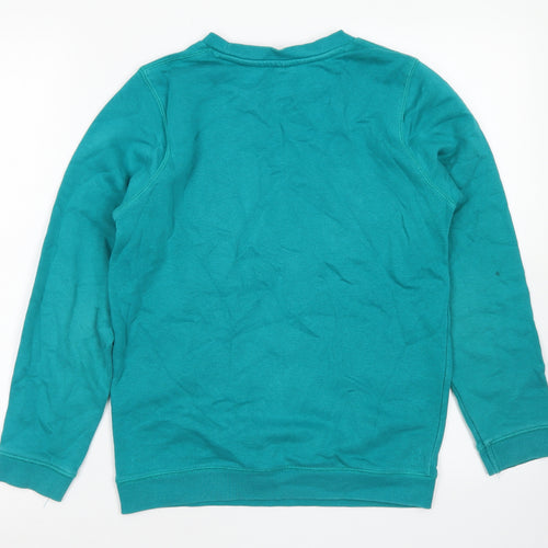 TU Boys Blue  Cotton Pullover Sweatshirt Size 11 Years