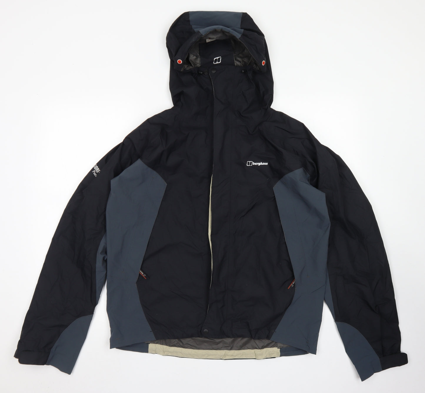 Berghaus Mens Blue   Rain Coat Coat Size M  Zip