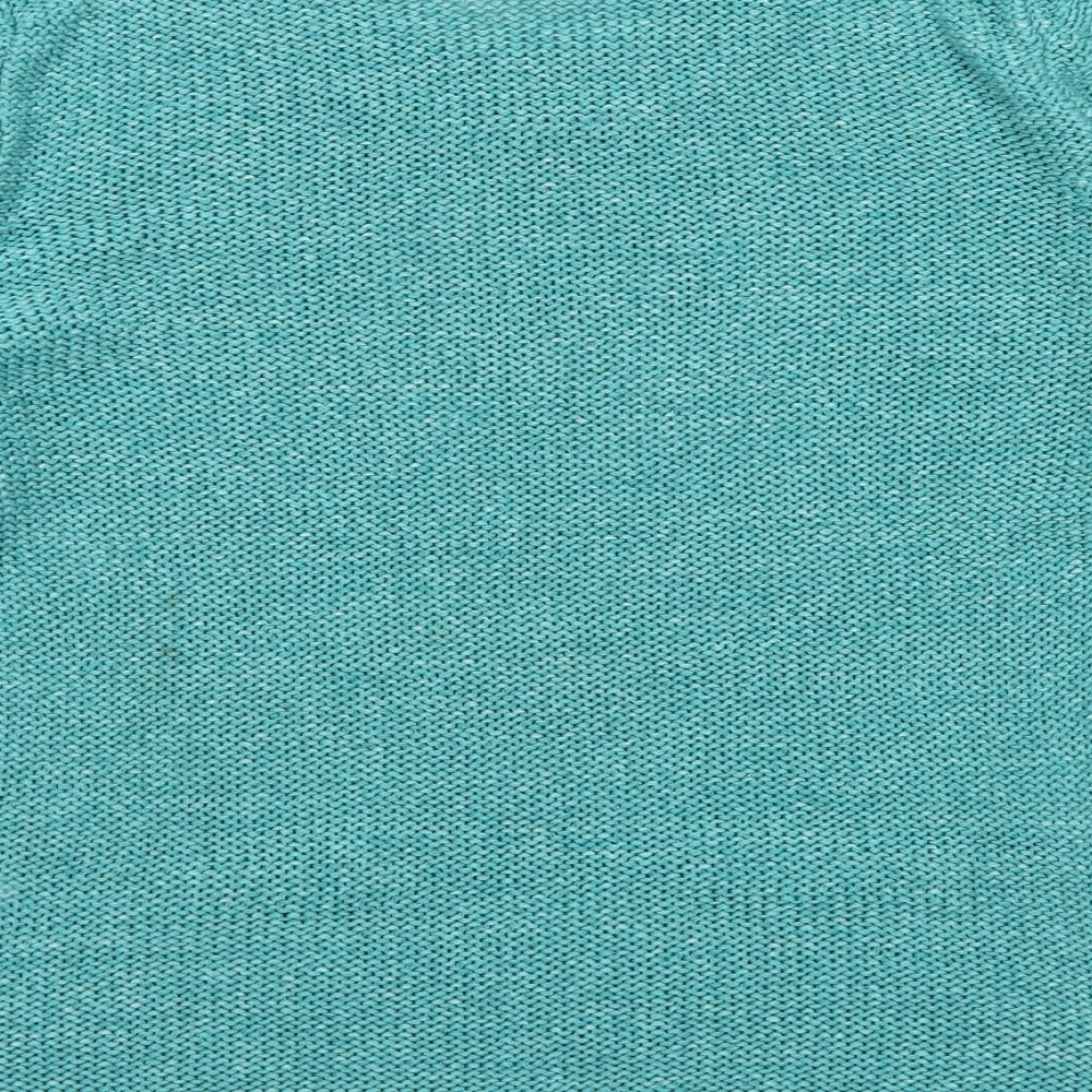 Per Una Womens Blue Round Neck  Acrylic Pullover Jumper Size M