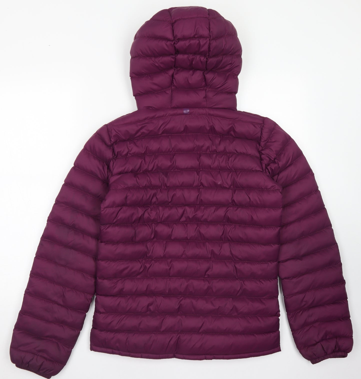 Mountain Warehouse Girls Purple   Puffer Jacket Jacket Size 13 Years  Zip
