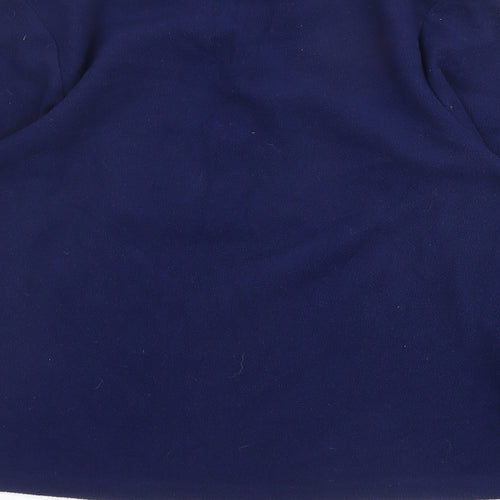 Preworn Womens Blue Round Neck  Polyester Pullover Jumper Size S   - Christmas, PJ top