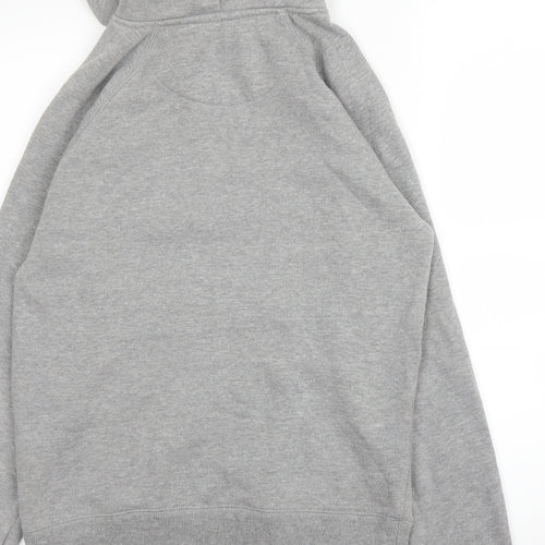 Bunty & Co Girls Grey  Cotton Pullover Hoodie Size L