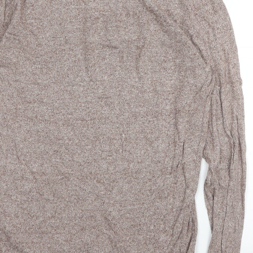 ASOS Mens Purple Round Neck  Cotton Pullover Jumper Size L