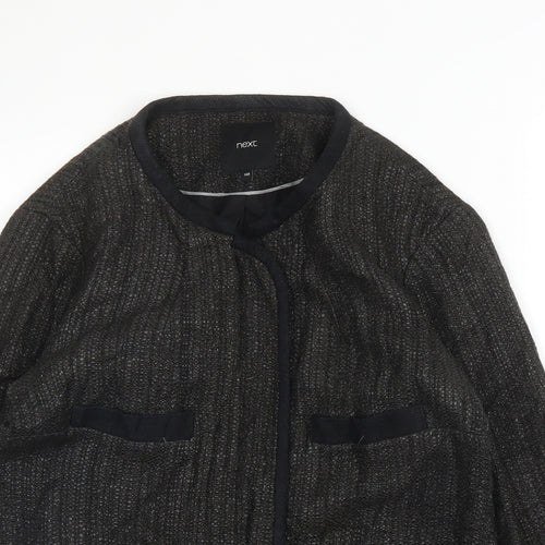 NEXT Womens Grey  Viscose Jacket Blazer Size 14