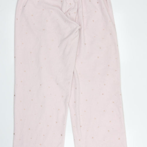 Tesco Womens Pink Solid Polyester Chemise Pyjama Pants Size 12   - Disney