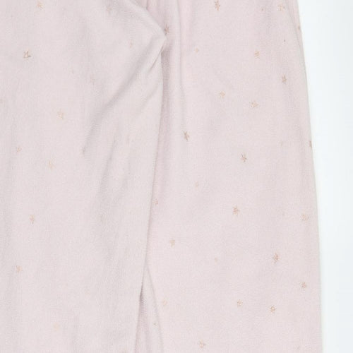Tesco Womens Pink Solid Polyester Chemise Pyjama Pants Size 12   - Disney