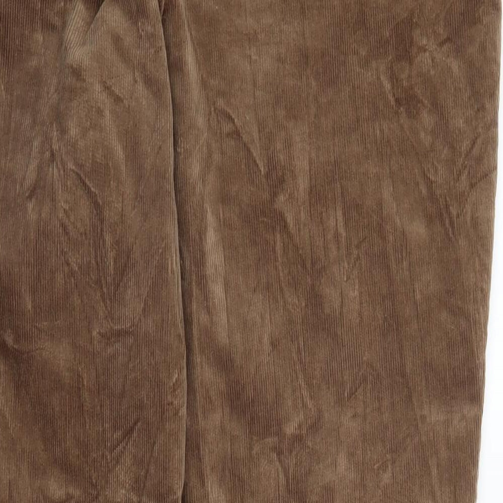 Daxon Womens Brown  Cotton Straight Jeans Size 20 L28.5 in Regular