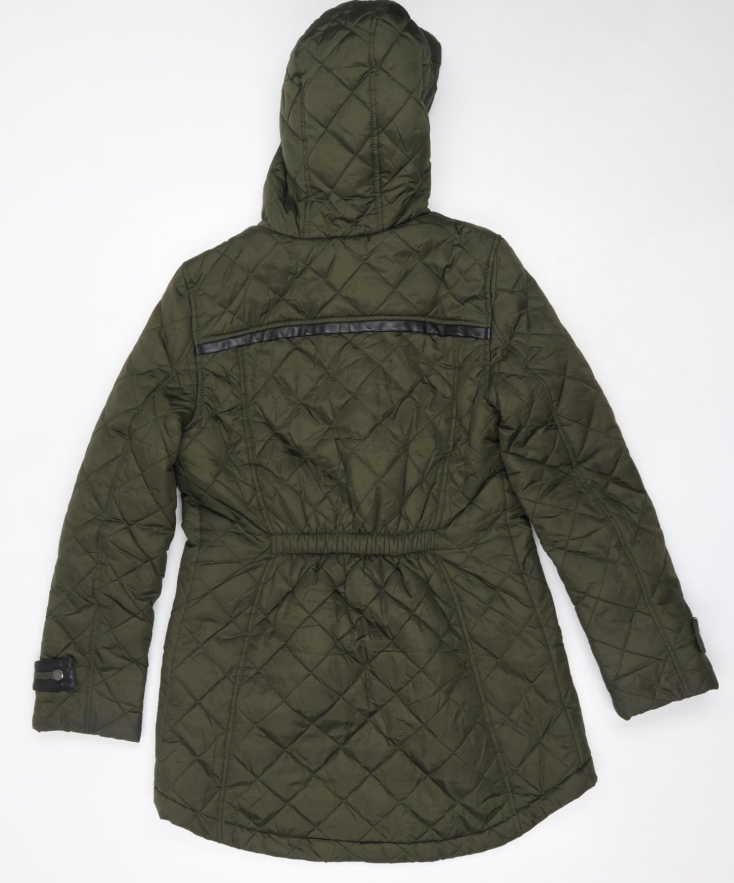 NEXT Womens Green   Quilted Coat Size 12