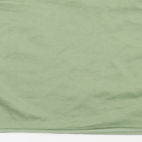 Primark Womens Green  Cotton Pullover Sweatshirt Size XS