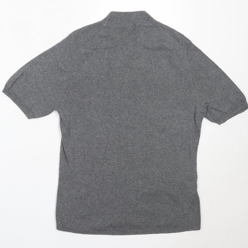 Country Casuals Womens Grey Round Neck  Cotton Pullover Jumper Size L