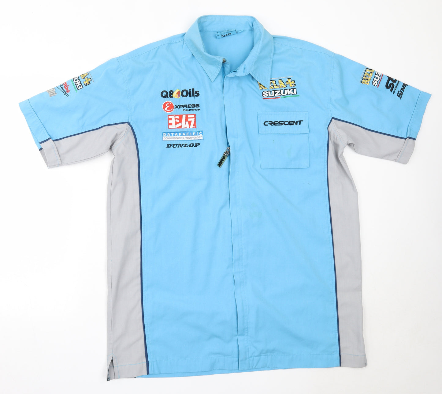 Rizzla & Suzuki Mens Blue   Jacket  Size XL  Zip - suzuki