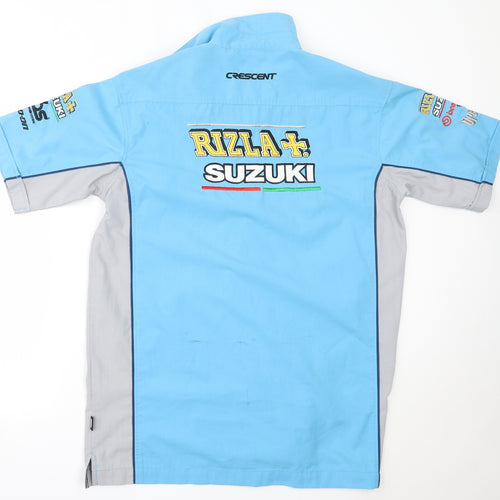 Rizzla & Suzuki Mens Blue   Jacket  Size XL  Zip - suzuki