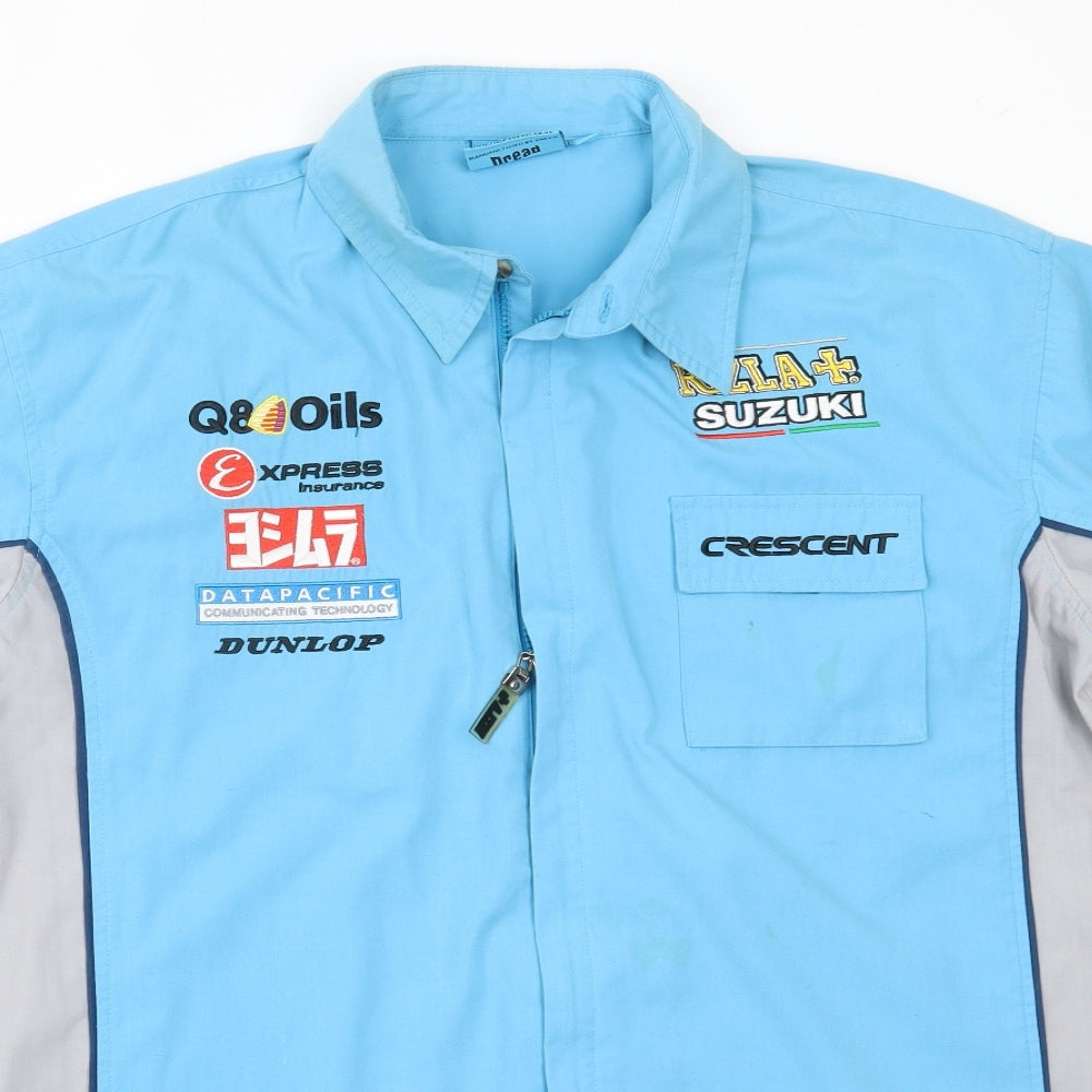 Rizzla & Suzuki Mens Blue   Jacket  Size XL  Zip - suzuki