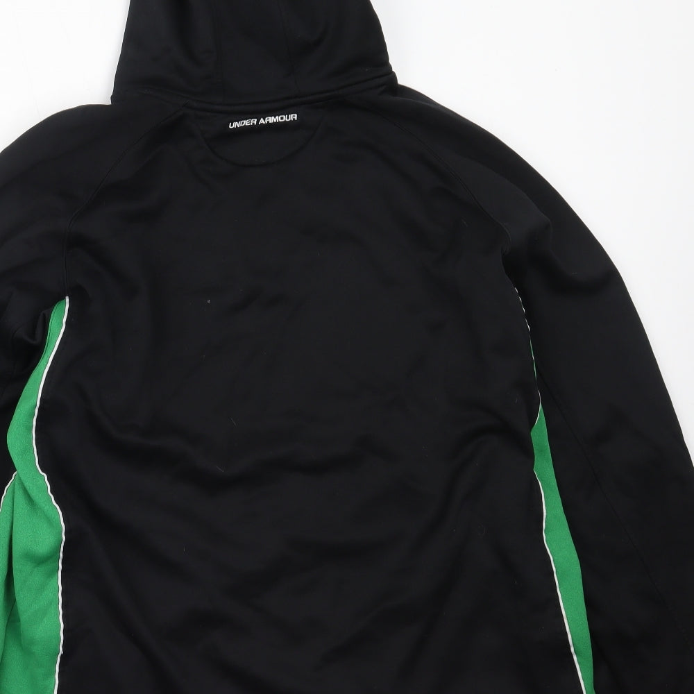 Under armour Mens Black  Cotton Pullover Hoodie Size XL   - Welsh Rugby Union