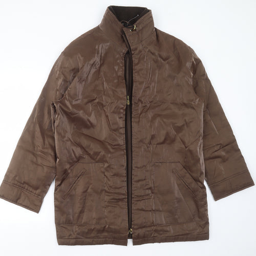 Bonmarché Womens Brown   Jacket  Size M  Zip