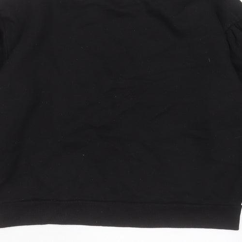 Primark Womens Black  Polyester Pullover Sweatshirt Size XS