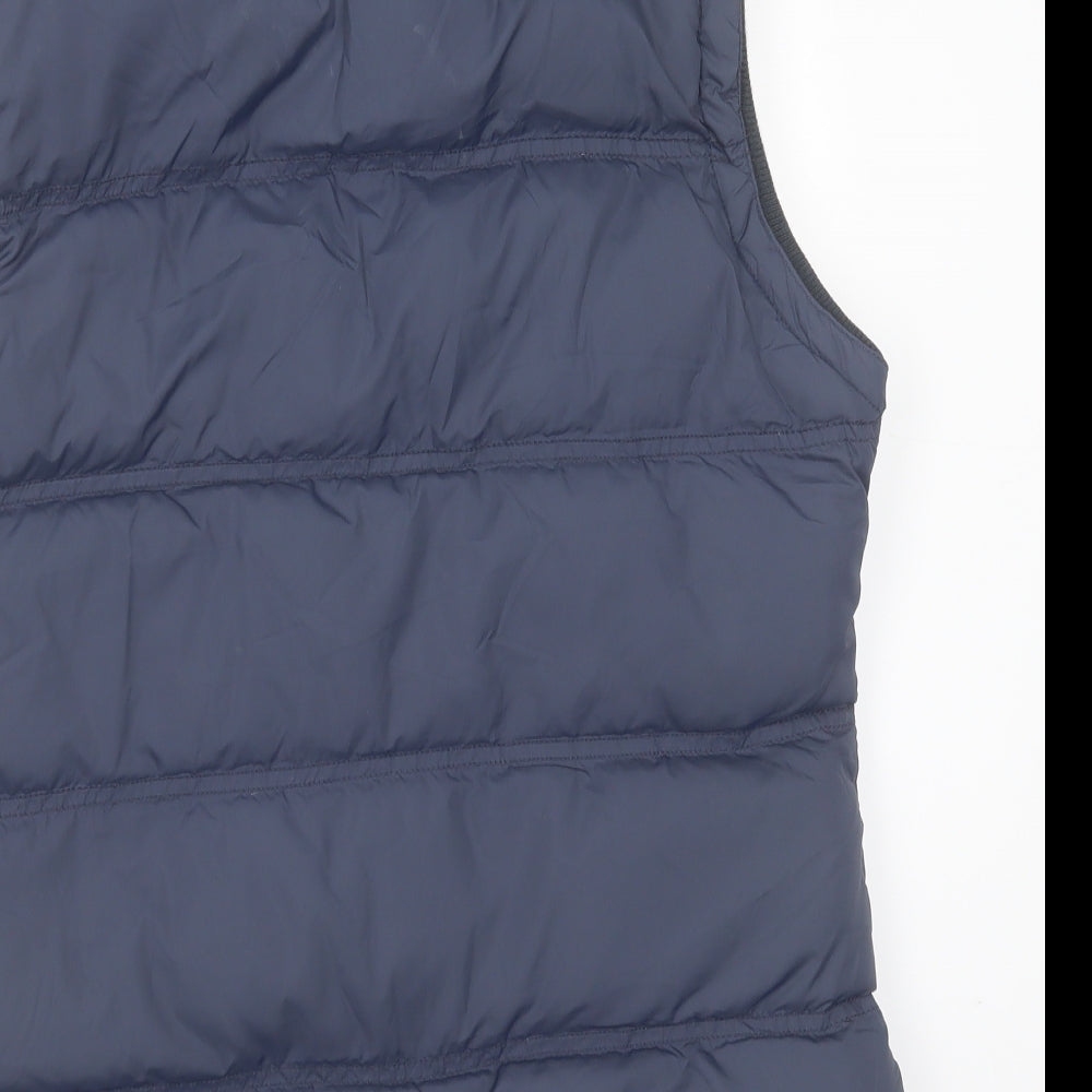 Jack Wills Womens Blue   Gilet Jacket Size 12  Zip