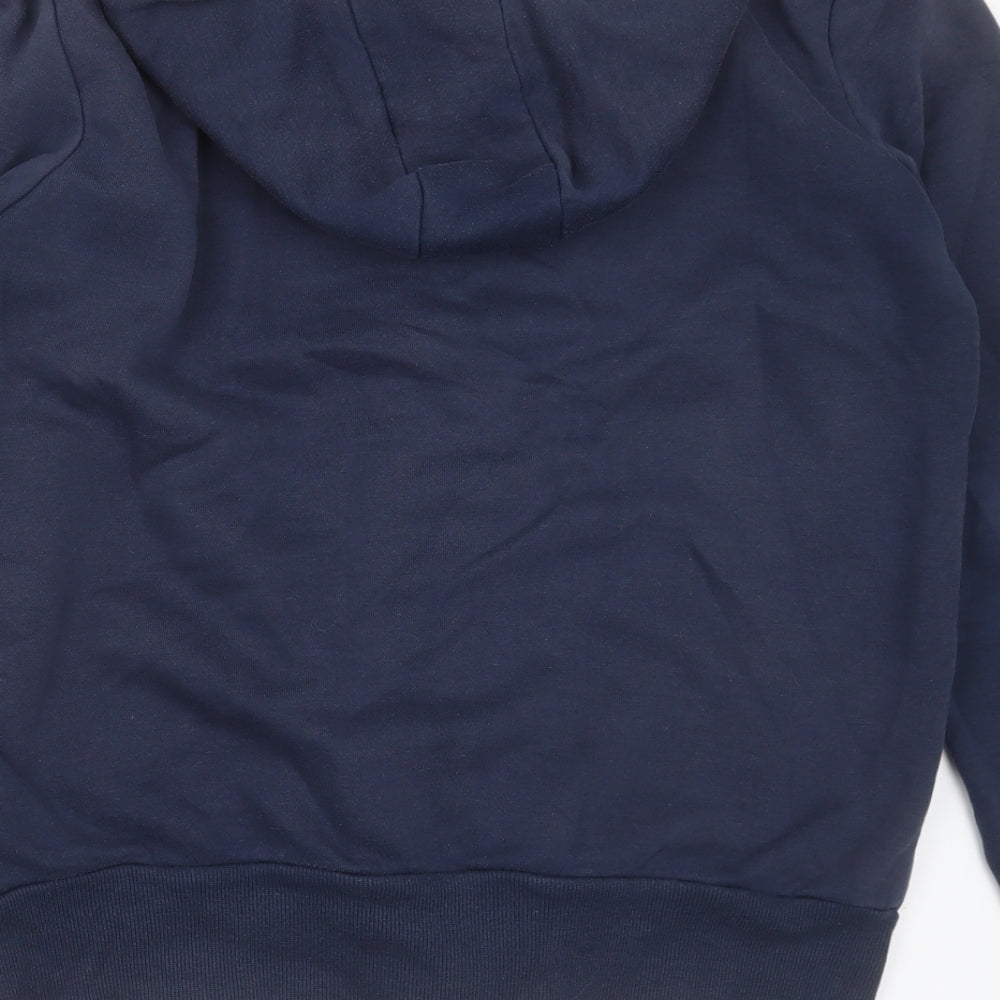Primark Mens Blue  Cotton Pullover Hoodie Size L