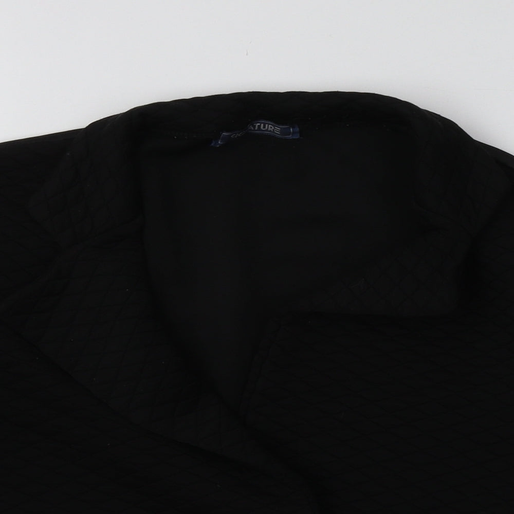 Signature Womens Black   Jacket  Size 14