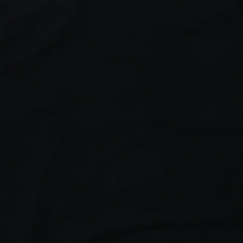 Olympus Womens Black Striped Cotton Full Zip Sweatshirt Size 18  Zip