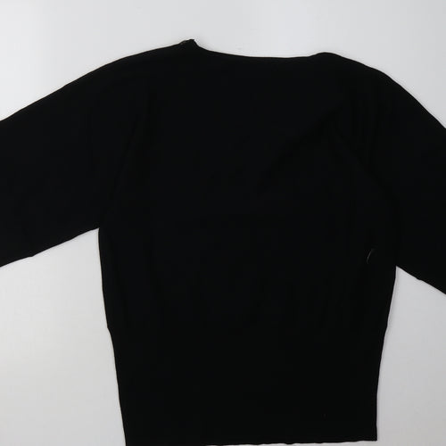Cable & Gauge Womens Black  Polyester Pullover Sweatshirt Size M  Pullover
