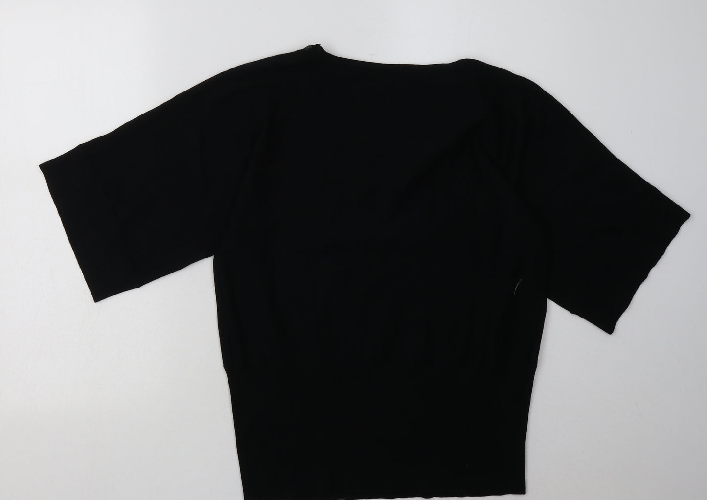 Cable & Gauge Womens Black  Polyester Pullover Sweatshirt Size M  Pullover