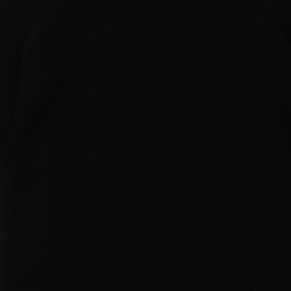 Primark Mens Black  Cotton Pullover Sweatshirt Size L