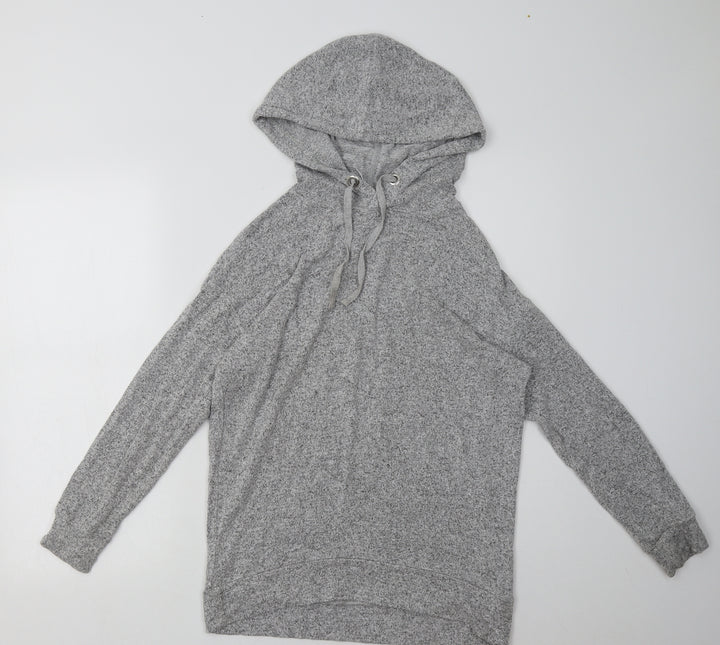 sainsburys Womens Grey  Polyester Pullover Hoodie Size 10  Pullover