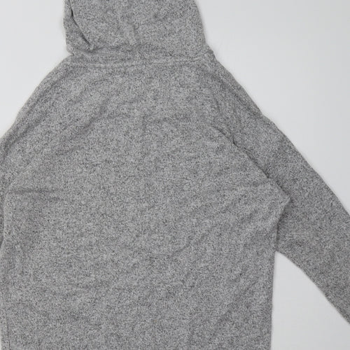 sainsburys Womens Grey  Polyester Pullover Hoodie Size 10  Pullover