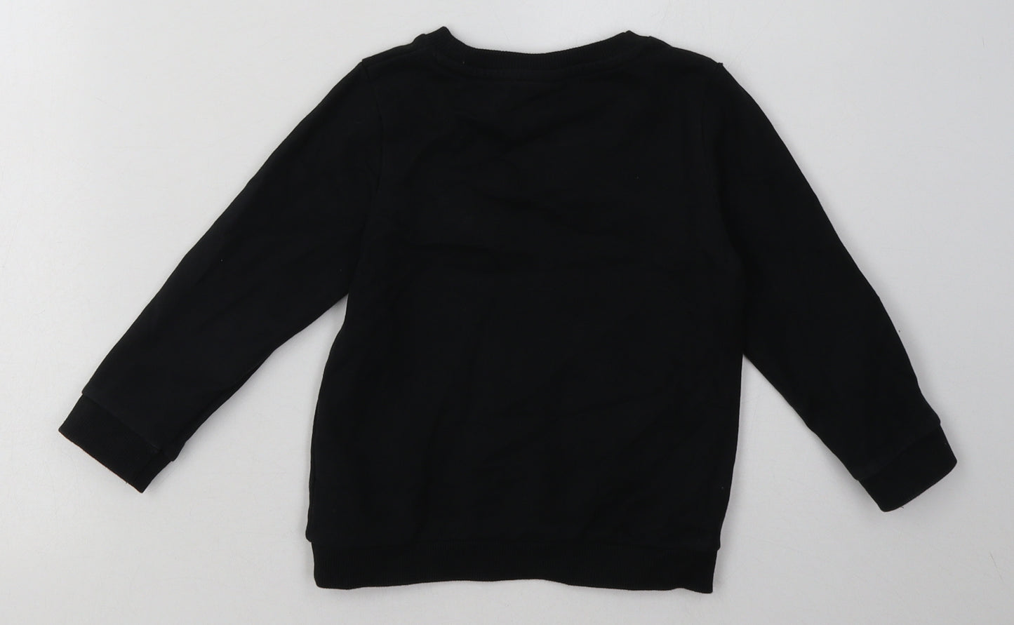 River Island Boys Black  Cotton Pullover Sweatshirt Size 2-3 Years  Pullover - Star Wars