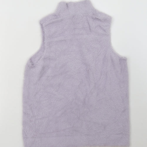 NEXT Womens Purple  Nylon Pullover Sweatshirt Size L  Pullover