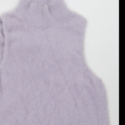 NEXT Womens Purple  Nylon Pullover Sweatshirt Size L  Pullover
