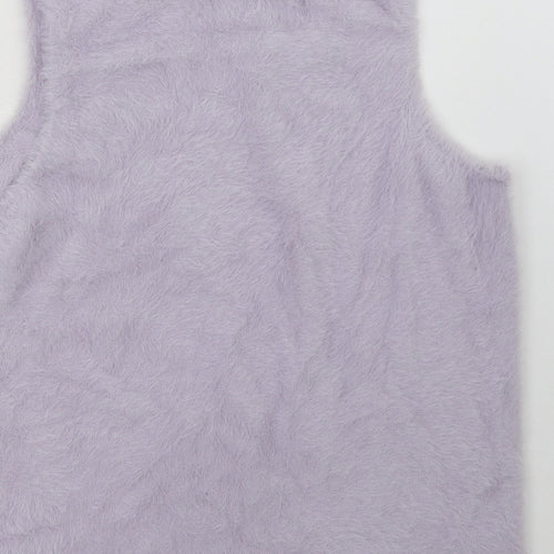 NEXT Womens Purple  Nylon Pullover Sweatshirt Size L  Pullover