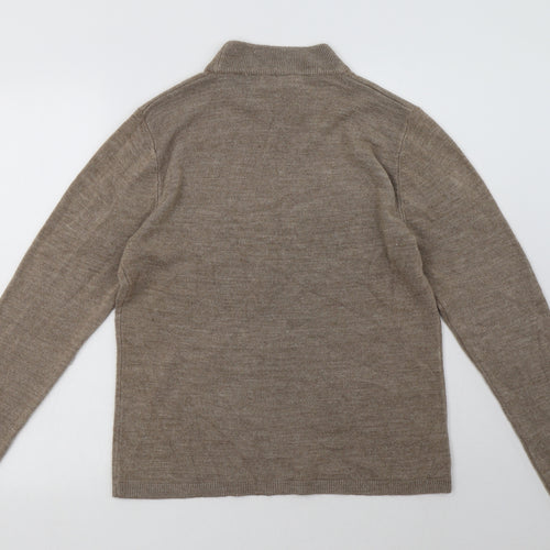 Matalan Womens Brown  Acrylic Pullover Sweatshirt Size 16  Pullover
