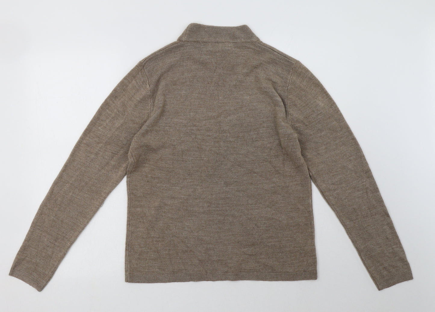 Matalan Womens Brown  Acrylic Pullover Sweatshirt Size 16  Pullover