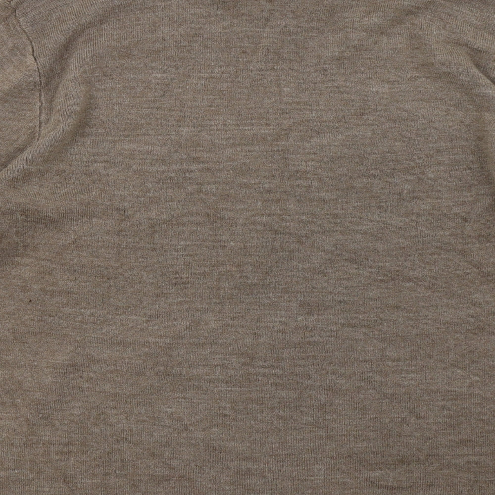 Matalan Womens Brown  Acrylic Pullover Sweatshirt Size 16  Pullover
