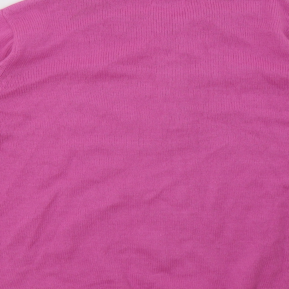 Damart Womens Purple  Acrylic Pullover Sweatshirt Size 20  Pullover